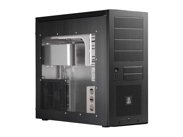 LIAN LI PC 60BPLUSII W Black Computer Case With Side Panel Window