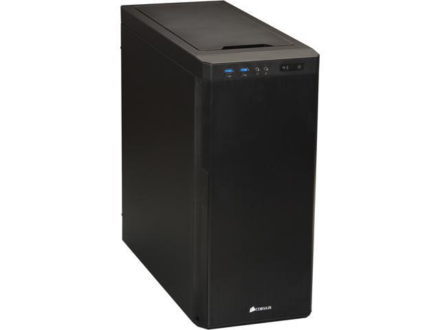Corsair Carbide Series 330R (CC-9011024-WW) Black Steel / Plastic ATX Mid Tower Quiet Computer Case
