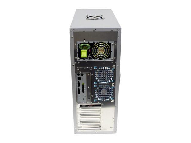 ASPIRE X-Navigator ATXA8NW-SS/500 Silver Aluminum ATX Mid Tower Computer Case 500W Power Supply - Retail