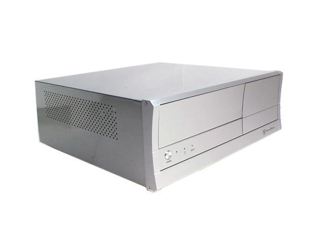 SILVERSTONE SST LC03 SLVR Silver Aluminum front panel  1 0mm SECC