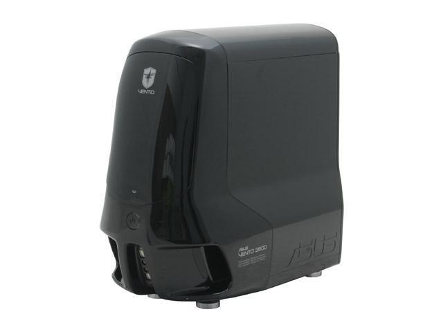 ASUS VENTO 3600 BLK Black 0.8mm SECC ATX Mid Tower Computer Case - Retail