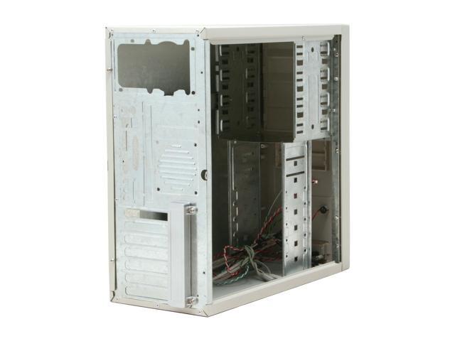 COOLMAX CV-560-White White 0.6mm Steel/ ABS ATX Mid Tower Computer Case - Retail