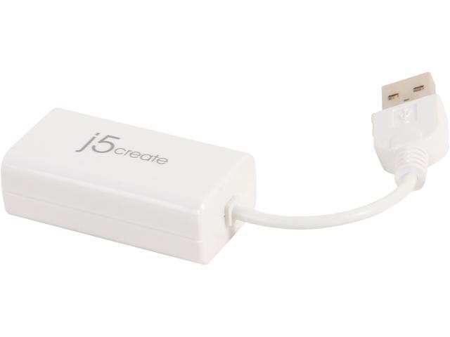 j5create JUE120 USB 2.0 Ethernet Adapter