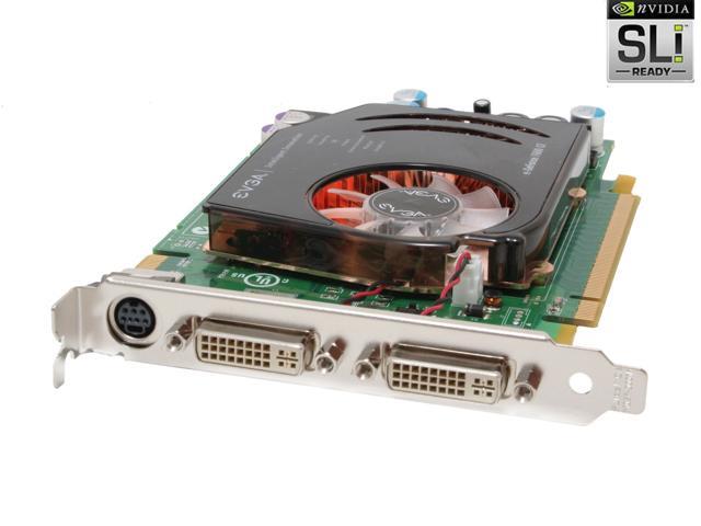 eVGA 256-P2-N554-AX Geforce 7600GT 256MB GDDR3 PCI Express x16 Video Card - Retail