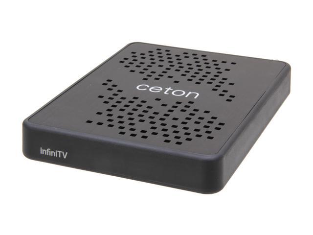 Ceton InfiniTV 4 USB: Quad-tuner external device for Watching Digital Cable TV on the PC, USB 2.0 Interface 5102-DCT04EX-USB