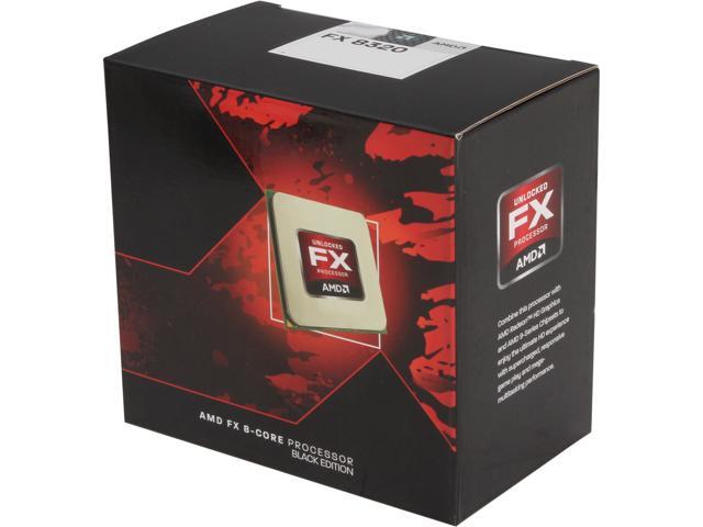 AMD FX-8320 Vishera 3.5GHz (4.0GHz Turbo) Socket AM3+ 125W Desktop Processor FD8320FRHKBOX