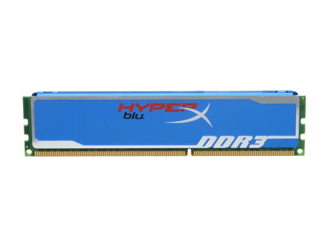 Kingston HyperX Blu 4GB 240-Pin DDR3 SDRAM DDR3 1333 Desktop Memory Model KHX1333C9D3B1/4G