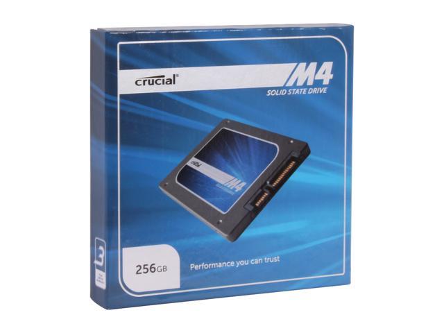 Crucial M4 CT256M4SSD2 2.5 inch 256GB SATA III MLC Internal Solid State Drive (SSD)