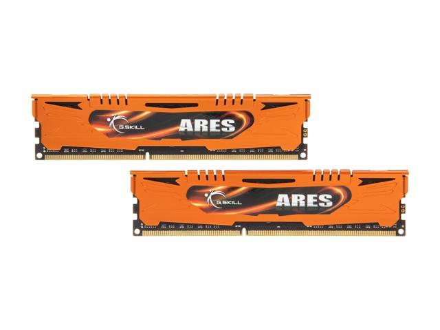 G.SKILL Ares Series 8GB (2 x 4GB) 240-Pin DDR3 SDRAM DDR3 1600 (PC3 12800) Desktop Memory Model F3-1600C9D-8GAO