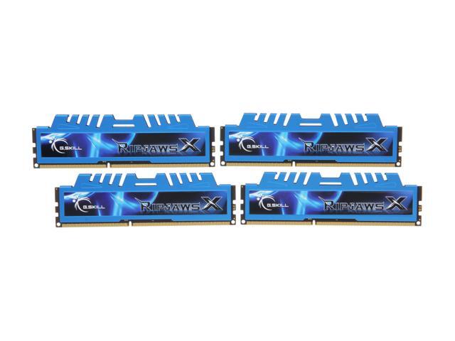 G.SKILL Ripjaws X Series 16GB (4 x 4GB) 240-Pin DDR3 SDRAM DDR3 2133 (PC3 17000) Desktop Memory Model F3-17000CL9Q-16GBXM