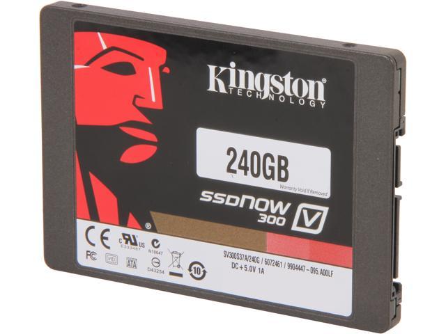 Kingston SSDNow V300 Series SV300S37A/240G 2.5 inch 240GB SATA III Internal Solid State Drive (SSD)
