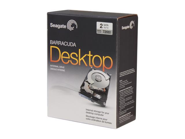 Seagate Barracuda STBD2000101 2TB 7200 RPM 64MB Cache SATA 6.0Gb/s 3.5 inch Internal Hard Drive - Retail kit   