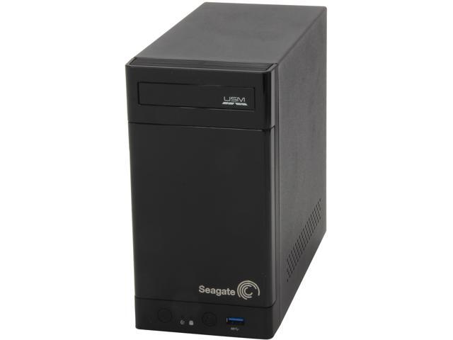 Seagate Business Storage 2-Bay Diskless NAS (STBN100) + Seagate Desktop HDD.15 ST4000DM000 4TB 64MB Cache SATA 6.0Gb/s 3.5 inch Internal Hard Drive + Rosewill RC-409LX Unmanaged 10/100/1000Mbps Switch with 2-Year Warranty