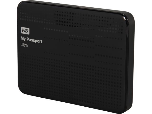 WD My Passport Ultra 1TB USB 3.0 Portable Hard Drive WDBZFP0010BBK-NESN Black