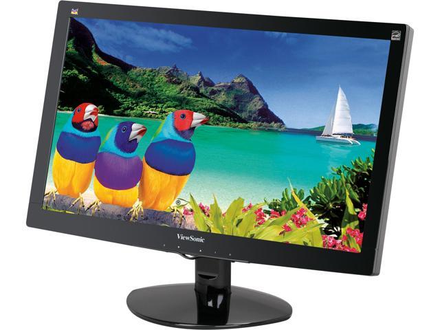 ViewSonic VA2037A-LED Black 20 inch 5ms Widescreen LED Backlight Monitor