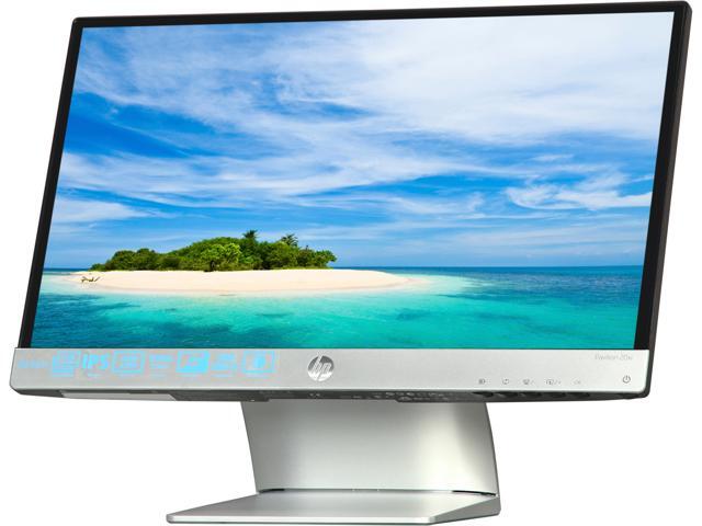 HP Pavilion 20xi Black / Silver 20 inch 7ms Widescreen LED Backlight LCD Monitor, IPS Panel 250 cd/m210,000,000:1