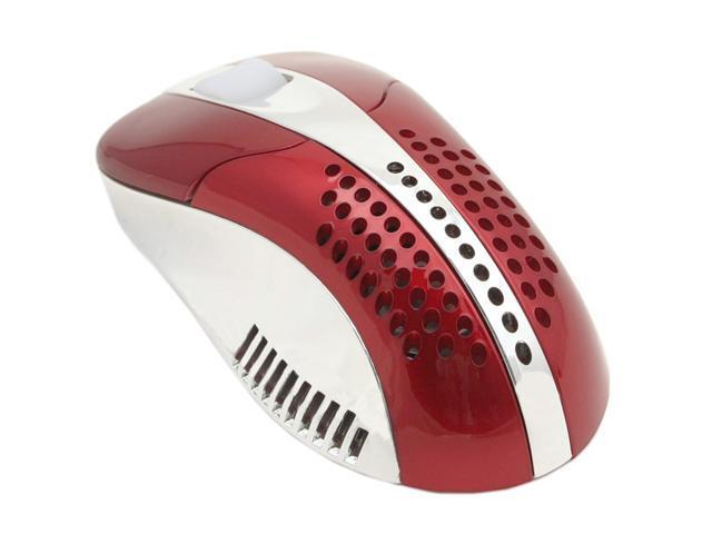 LOGISYS Computer MS802RD 2 Tone Optical Ergonomic Cool Fan Mouse