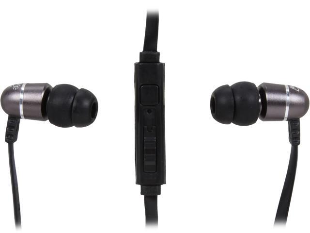 MEElectronics Gunmetal M9PG2-GM 3.5mm Connector Canal Headphone/Headset