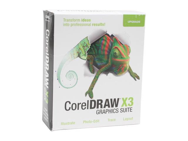 COREL CorelDRAW Graphics Suite X3 Upgrade   Retail