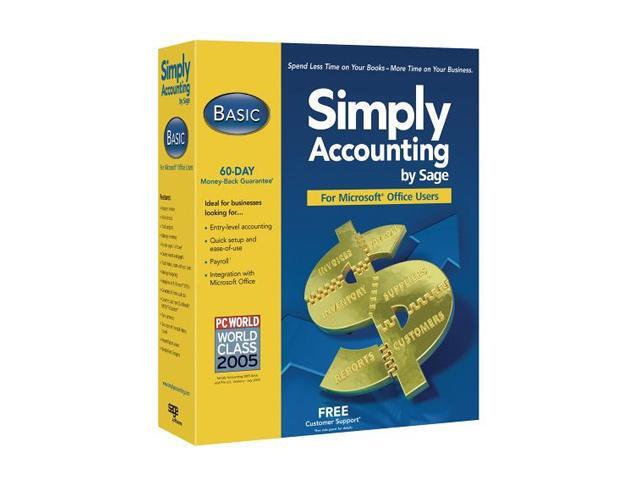 Sage software Basic Accounting For microsoft Office   Retail