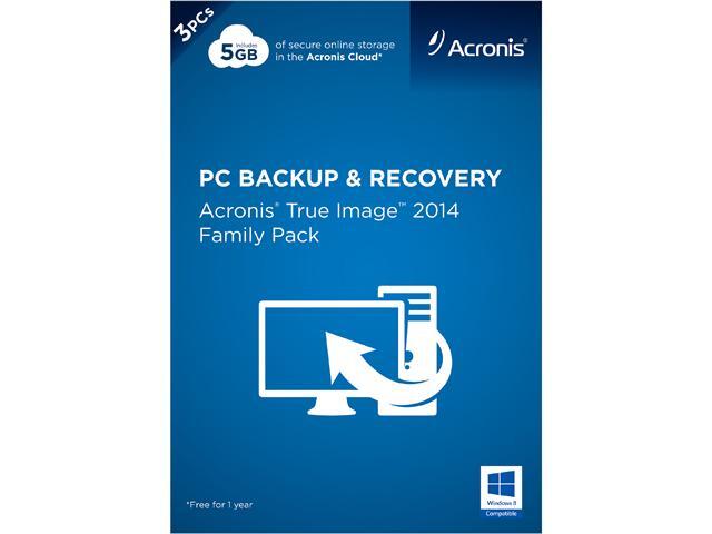 Acronis True Image 2014 Family Pack - 3 PCs