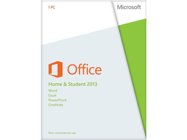 Microsoft Office Home and Student 2013 Product Key Card - 1 PC