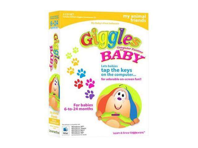 Leveractive Giggles Computer Funtime for Baby   my animal friends