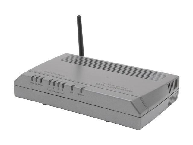 Actiontec GS583AD3A 01 Wireless DSL Gateway with 4 port Router