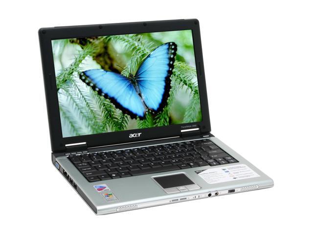ACER TM3002WTCi Pentium M 740 1 73GHz  12 1  512MB 60GB DVD CD