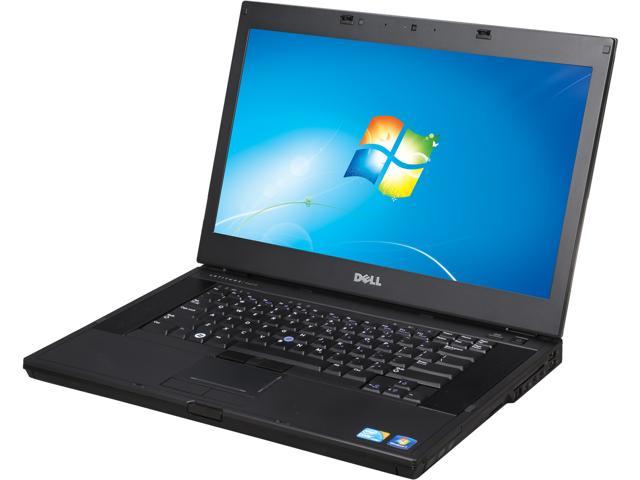 Refurbished: DELL E6510 15.6 inch Notebook with Intel Core i5-520 2.40Ghz, 4GB RAM, 160GB HDD, DVDRW, Webcam, Windows 7 Professional 64 Bit