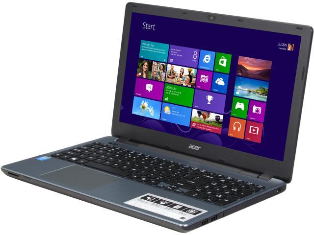 Acer Aspire E5-571-5552 Notebook Intel Core i5 4210U (1.70GHz) 4GB DDR3L Memory 500GB HDD Intel HD Graphics 4400 15.6 inch Windows 8.1