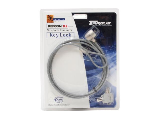 Targus DEFCON KL Notebook Computer Key Lock Cable Model PA450U