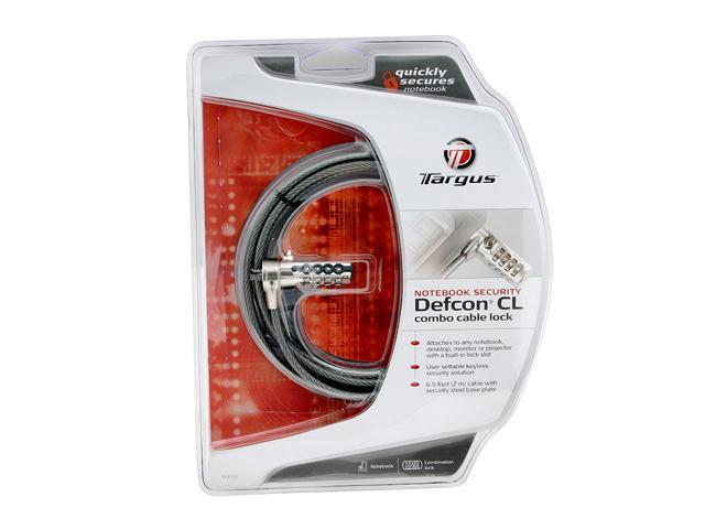 TARGUS DEFCON CL Notebook Computer Cable Lock Model PA410U   Retail