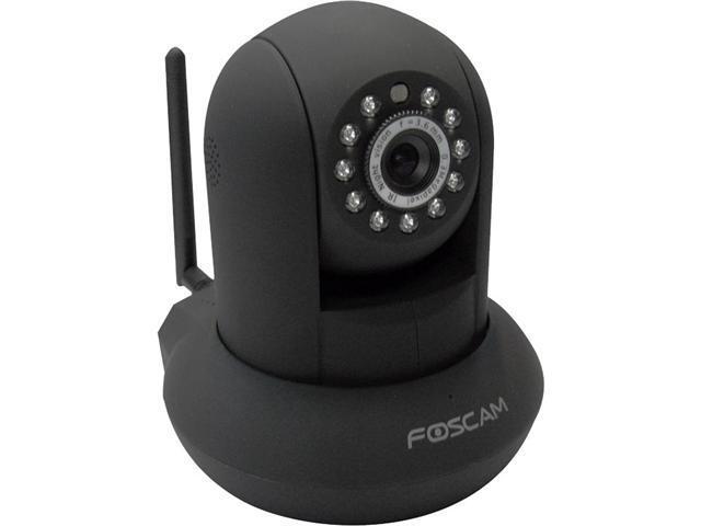 Foscam F18910W Wireless/Wired Pan & Tilt 480 TVL Dome-Shaped IP Surveillance Camera w/ IR-Cut Filter (Also available in White)