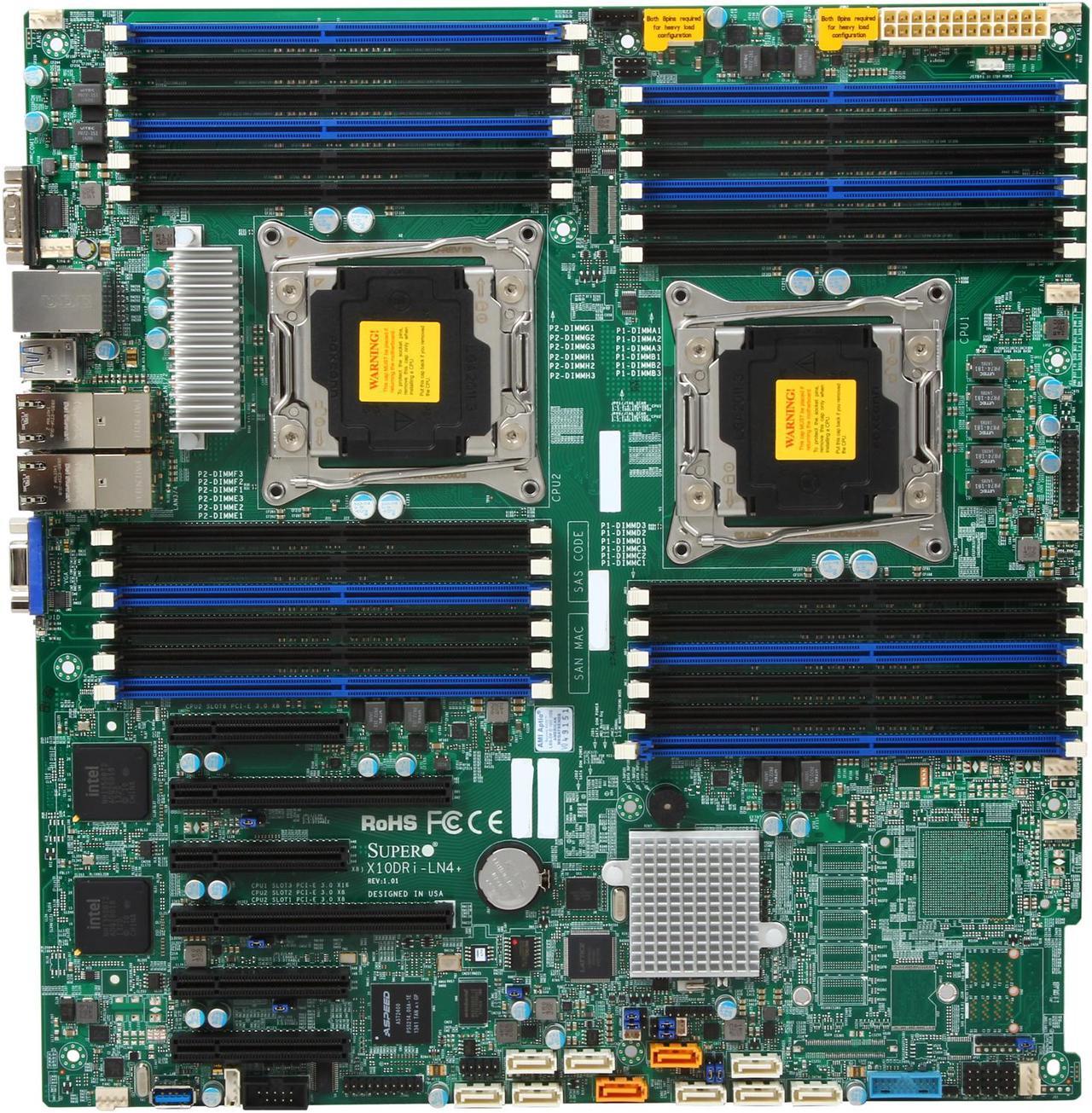 Supermicro Mbd X Dri Ln O Enhanced Extended Atx Xeon Server