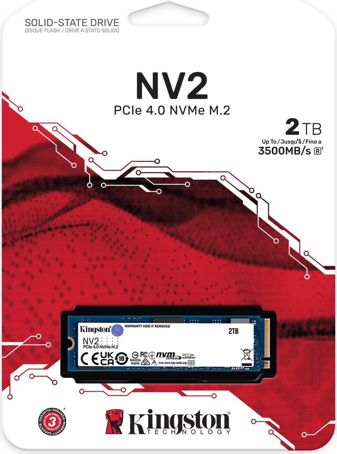 Kingston Nv Tb M Nvme Pcie Internal Ssd Up To Mb S Snv S