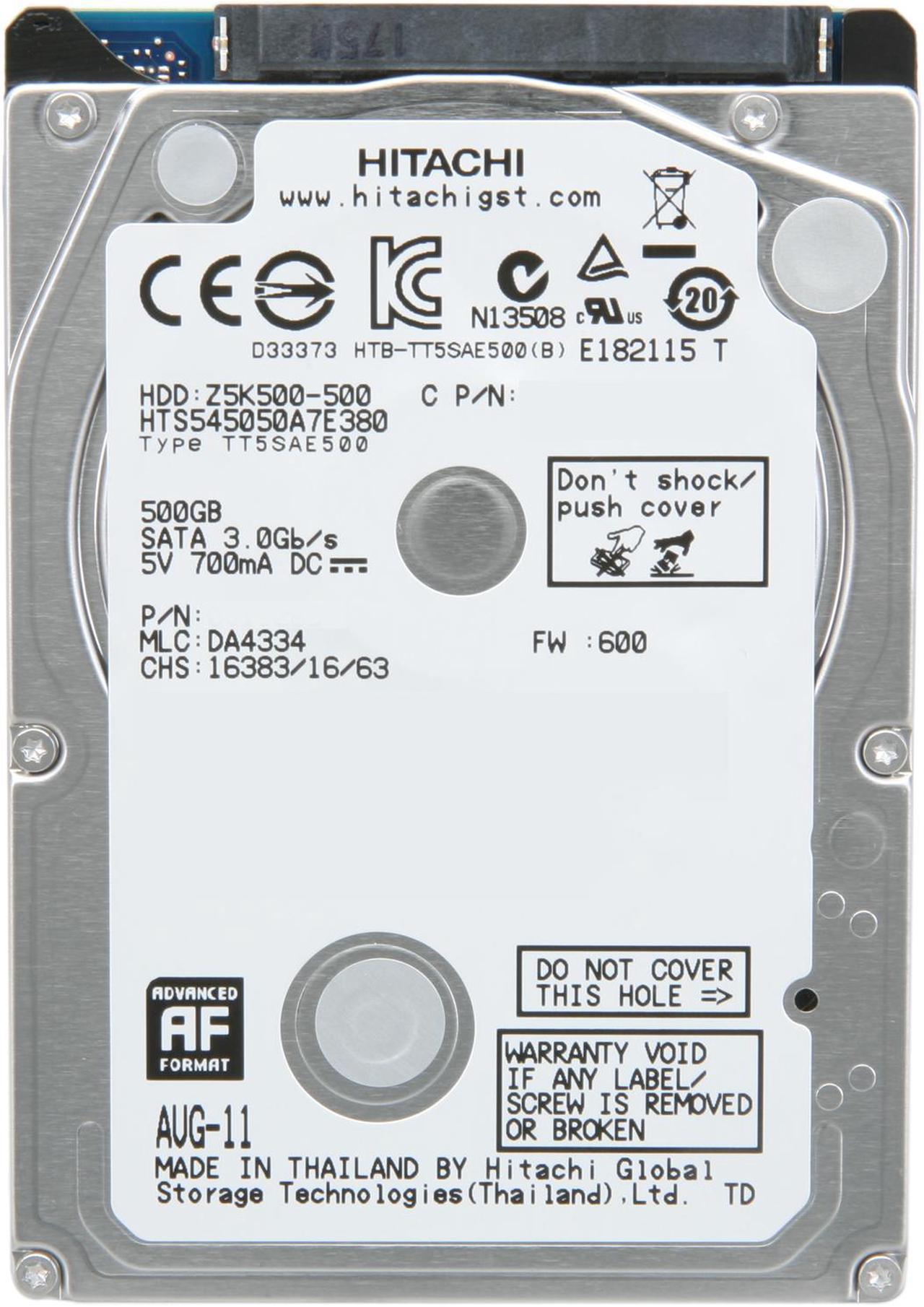 Hgst Travelstar Z K Gb Rpm Hdd Newegg