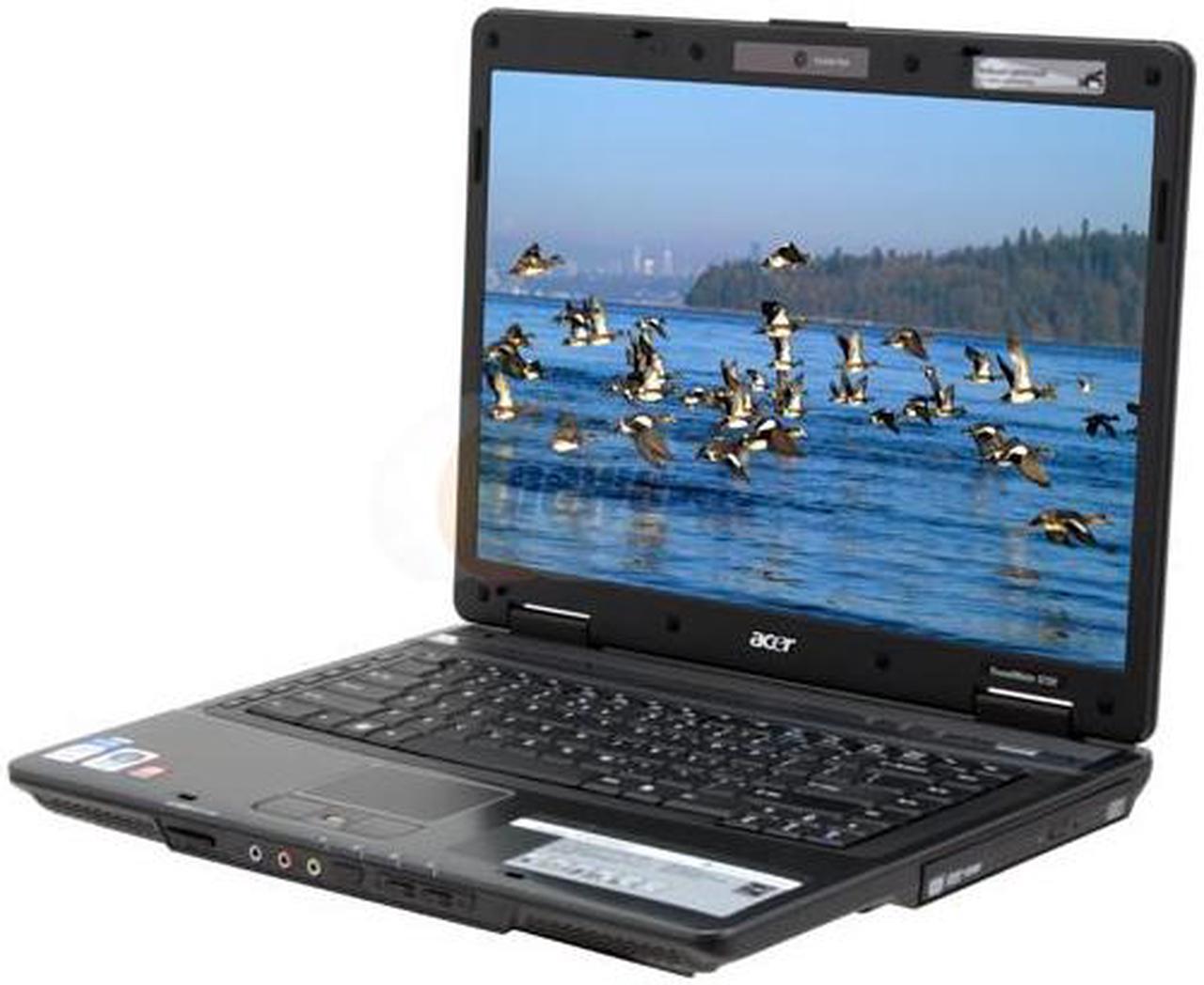 Acer Laptop TravelMate Intel Core 2 Duo T7500 2GB Memory 160GB HDD 15 4