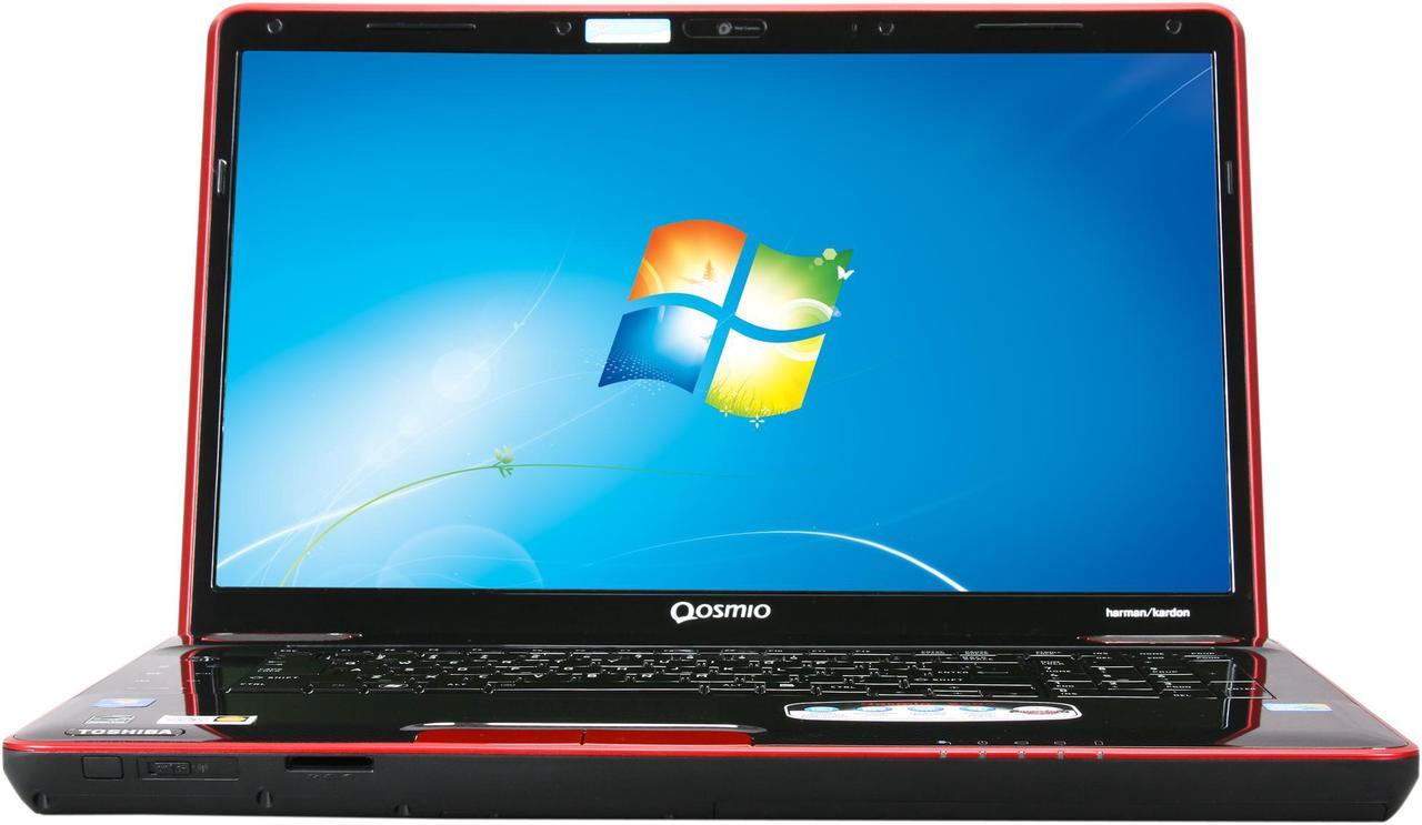 TOSHIBA Laptop Qosmio Intel Core I7 740QM 4GB Memory 500GB HDD NVIDIA