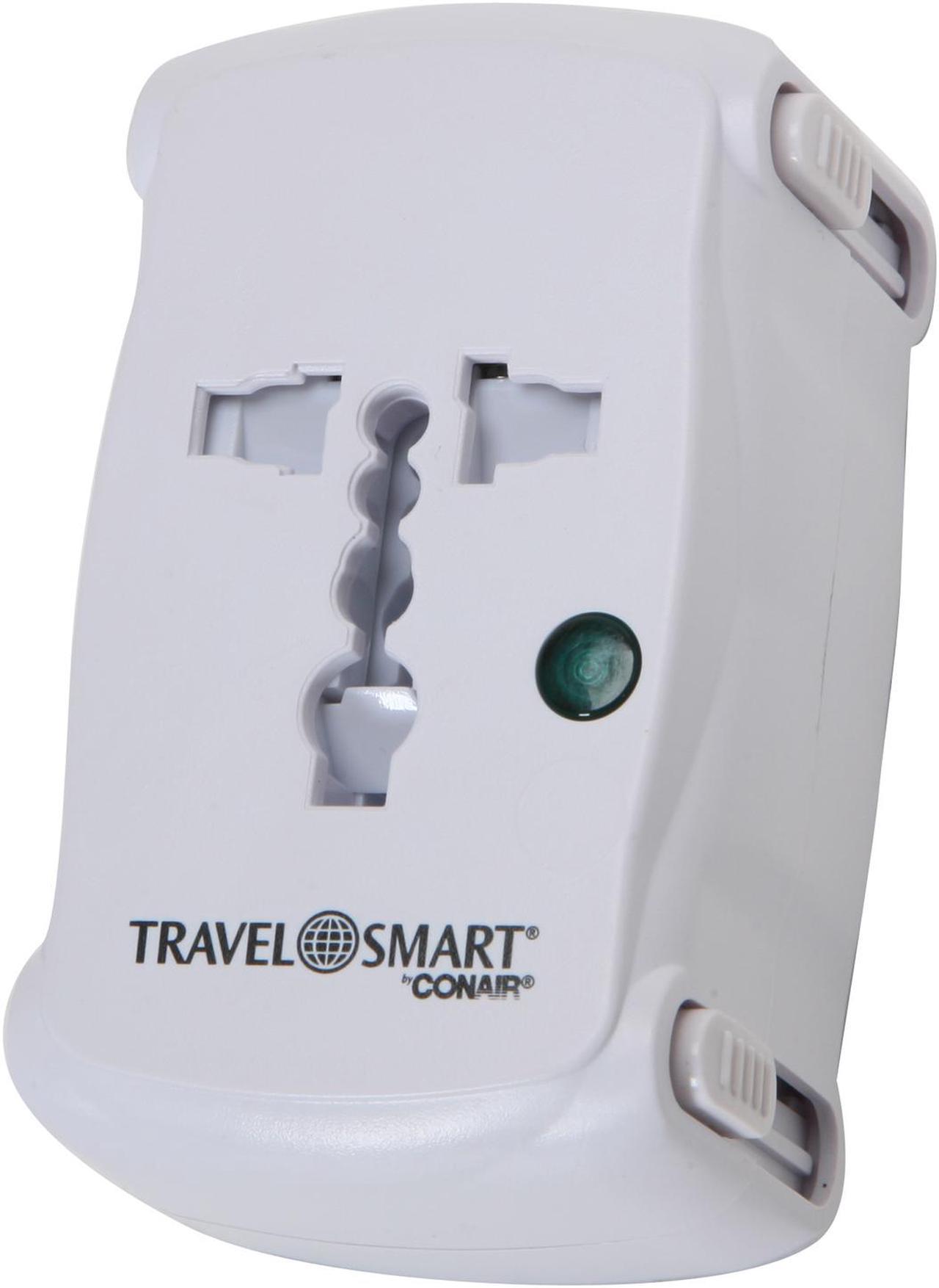 Conair Ts Ap All In One Travel Adapter Plug With Built In Surge