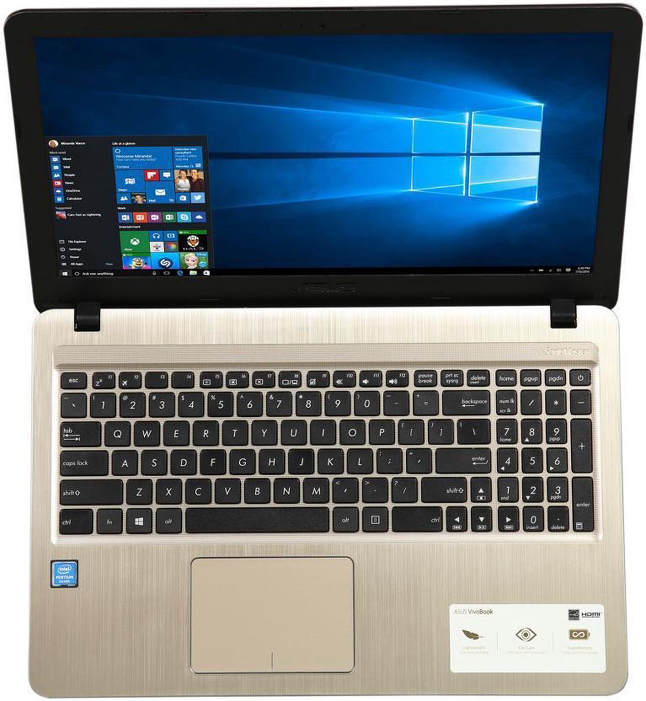 Refurbished Asus Vivobook X Na Qcs Cb Hd Laptop Intel Celeron