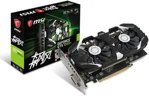 MSI GeForce GTX 1050 Ti DirectX 12 GTX 1050 Ti BiaoFeng 4GV1 128-Bit GDDR5 PCI Express 3.0 x16 HDCP Ready ATX Video Card
