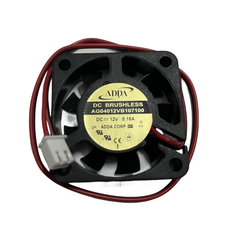 AG04012VB107100 DC 12V 0.18A 4cm Computer Fan Two Pins Cooling Fan for ADDA 1