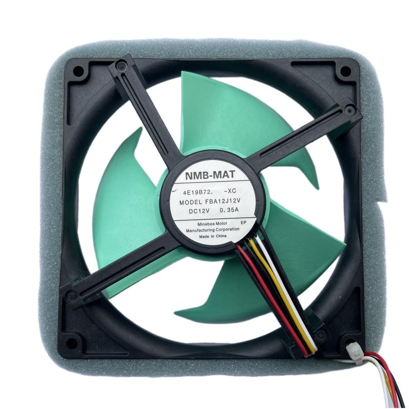 New for Model FBA12J12V 12V 0.35A 125 * 125 * 25mm Refrigerator Fan 3