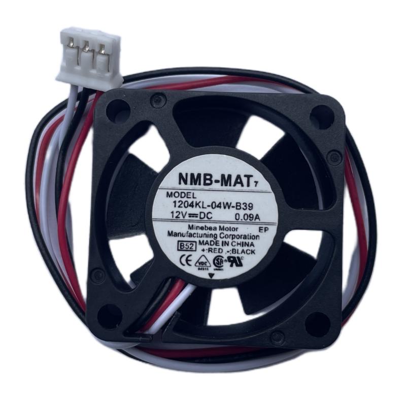 New for 1204KL-04W-B39 12V 0.09A 3CM 3010 3-Wire Cooling Fan 2