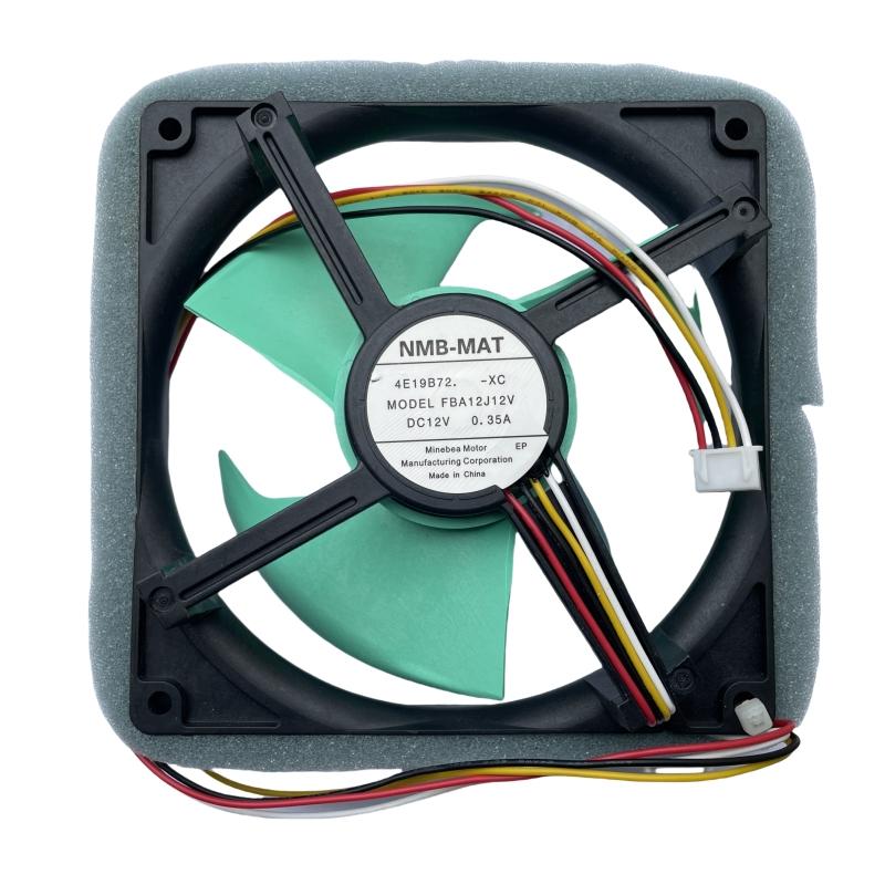 New for Model FBA12J12V 12V 0.35A 125 * 125 * 25mm Refrigerator Fan 1