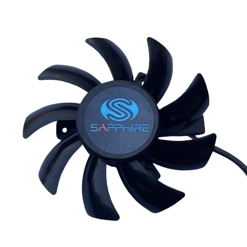 Frameless Video Card Fan FS1280-A1842C 12V 0.28A 2 Line Fan Diameter 74mm Cooling Fan 3