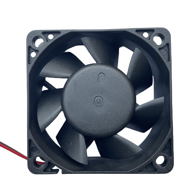 New D06T-12PS5 03A DC12V 0.32A 2-Pin Square Cooling Fan 3