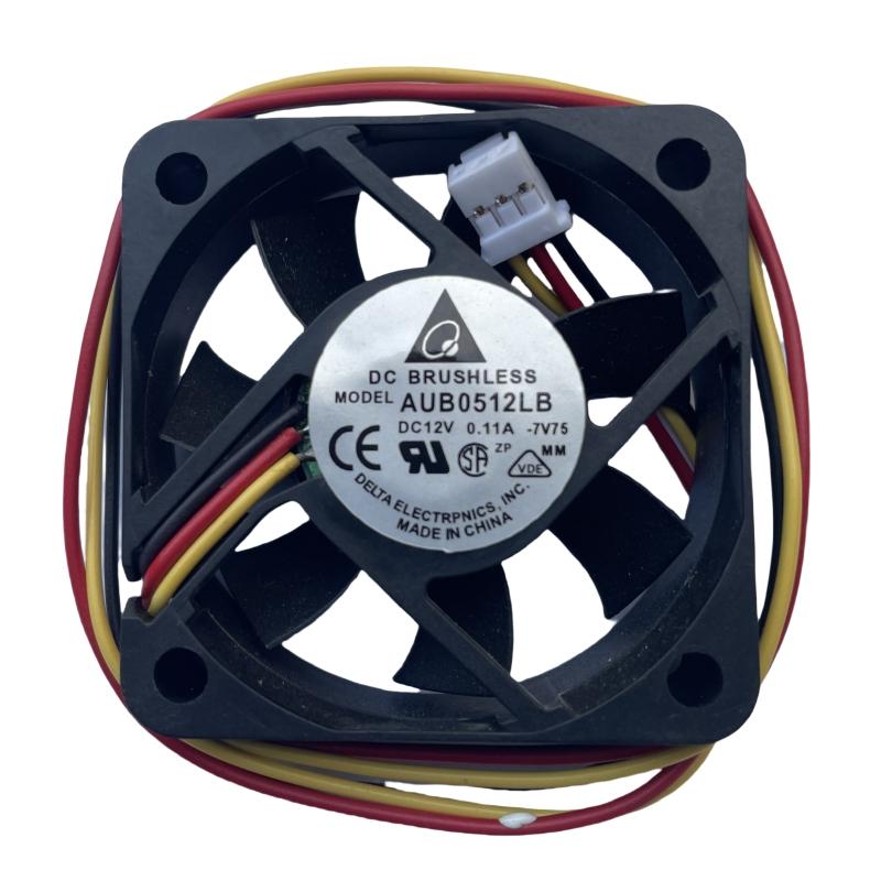 Tested Well AUB0512LB Cooling Fan DC12V 0.11A Three Pins 50 * 50 * 15MM 5CM 2