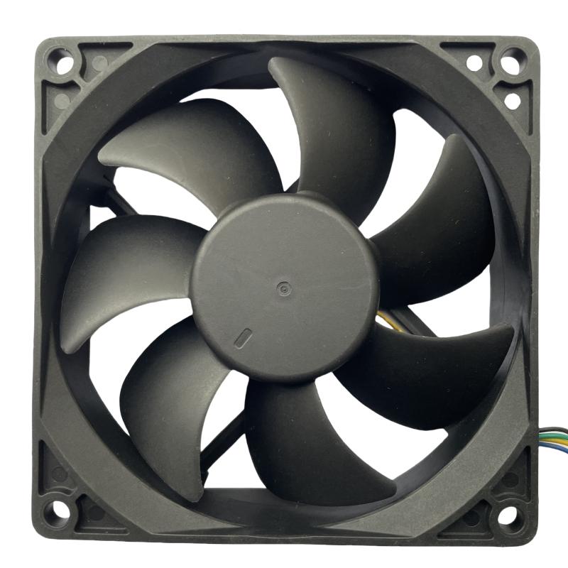 New DS09225R12H DC12V 0.41A 90 * 90 * 25mm 9025 9CM Four Wires PWM Chassis Temperature Mute Cooling 4